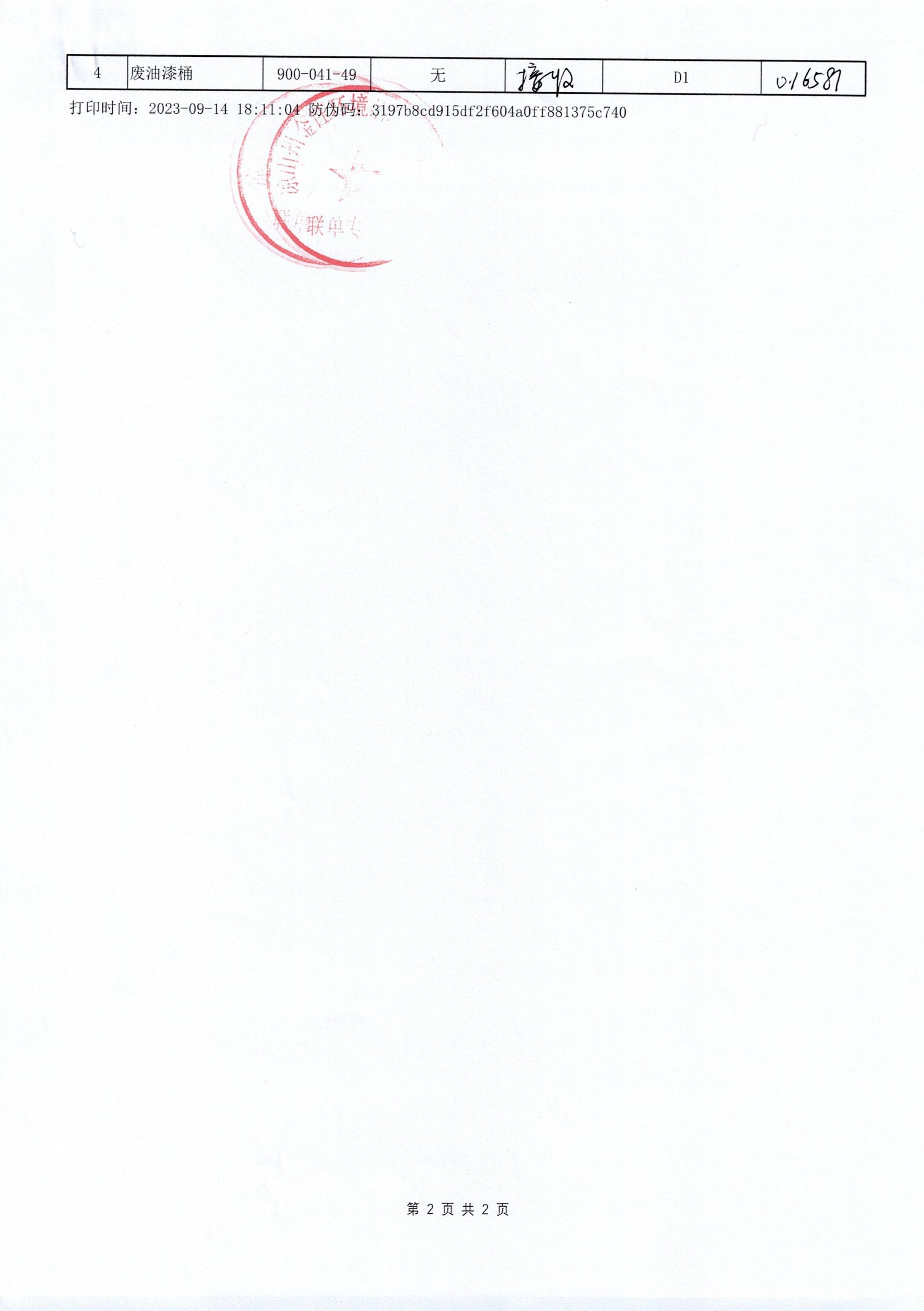 西昌昌蓉汽车服务集团有限责任公司危险废物信息公示